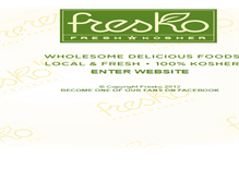 Tablet Screenshot of freskofresh.com